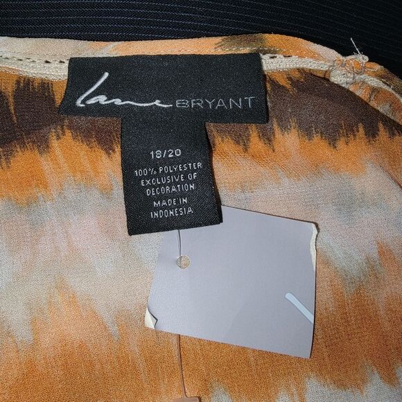 Lane Bryant Nwt Chiffon kimono top size 18/20 - Picture 5 of 5